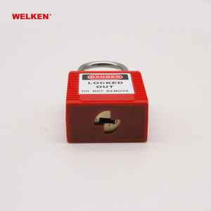 Bền SS304 an ninh Ổ Khóa 3mm dia 38mm Nylon nhựa Ổ khóa an toàn khóa tagout ổ khóa sản xuất - Product Image 4