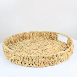 Round Wood Basket Small Rope Straw Gift Supermarket Wire Metal Tier Fruit Apple Handle Baskets And Chests Bamboo Bowl Tent Bread