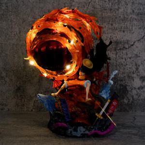 Nueva llegada 21,5 cm hermoso modelo binario adornos regalos Anime Ones piezas artesanía declaración Yehuo <span class=keywords><strong>Luffy</strong></span> figura de Anime - Product Image 3