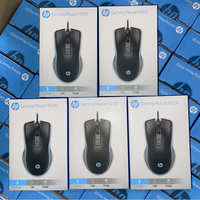 Vente en Gros : Souris Gamer Filaire HP M200 1600 DPI Optique USB Ergonomique de Bureau 4D pour Ordinateur Mac Portable Windows (Noire)