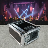 1500W DMX512 Machine à brouillard matinale en métal télécommandée avec étui de vol pour les fêtes de mariage