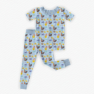Pigiama in Bambù Certificato Oeko-tex per Bambini e Neonati, Pigiama Natalizio in Fibra di Bambù con 95% Viscosa e 5% Spandex - Product Image 6