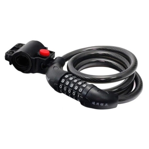 Venta directa de candado de cable de bicicleta de alta calidad combinación de 5 dígitos candado de bicicleta de Venta caliente - Product Image 4