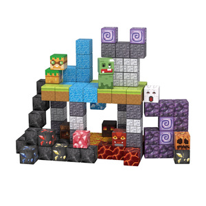 บล็อกแม่เหล็ก ชุดตัวต่อแม่เหล็ก สร้างโลกป่าไม้ <span class=keywords><strong>ของ</strong></span>เล่นเสริมพัฒนาการสำหรับเด็กชายและเด็กหญิง <span class=keywords><strong>ของ</strong></span>ขวัญวันเกิด - Product Image 5