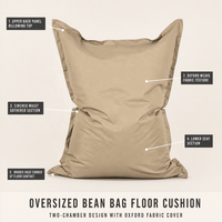 Fournisseur d'usine Sac d'oreiller Sac de fèves Sacs de fèves extra larges Sac de fèves léger pour enfants et adultes