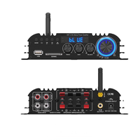 Papan Amplifier Subwoofer 4.1 gigi biru, pemutar Audio SD USB Lossless HiFi dekoder koaksial Radio FM 5.0 Saluran