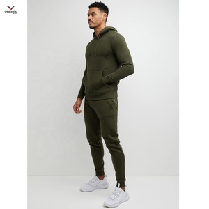 Chándal de Invierno con Capucha, Corte Ajustado y Estampado, de Poliéster/Algodón - Product Image 1