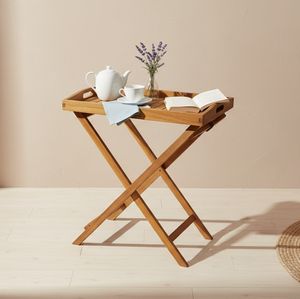 [BeNK] Table basse en bois d'acacia, table basse moderne pour salon, table d'entrée, table à thé, intérieur extérieur - Product Image 2