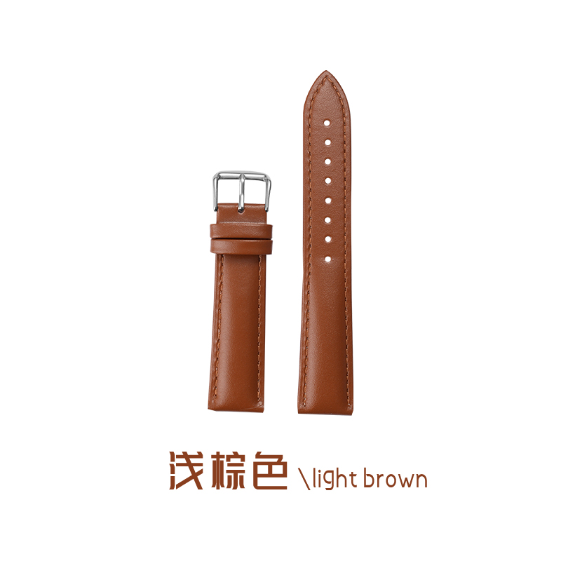 Genuine Leather Watch Band Straps 18 19 20 2122 23 24mm Men's Watch Leather Strap Vintage Brown Leather Wrist Watch Straps