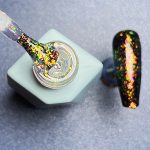 Capa superior de gel para uñas, brillo para uñas, 1 kg, galaxy shimmer, <span class=keywords><strong>serie</strong></span> superior - Product Image 2