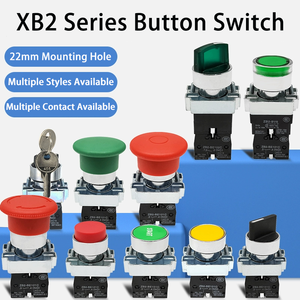 สวิตช์กดแบบพลาสติก XB2 ซีรีส์ 1NO 1NC 600V พร้อมไฟวงแหวน รูปทรงเห็ด ขนาด 30 มม. 40 มม. 50 มม. IP55 แบบ 1NO1NC รวมกัน P - Product Image 4