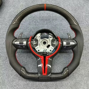 Volant sport en fibre de carbone pour <span class=keywords><strong>BMW</strong></span> F30 F10 F20 F32 F36 F22 F11 F82 F15 F31 F82 M4 M5 F90 F80 M3 X5 F15 F06 535i F10 - Product Image 3