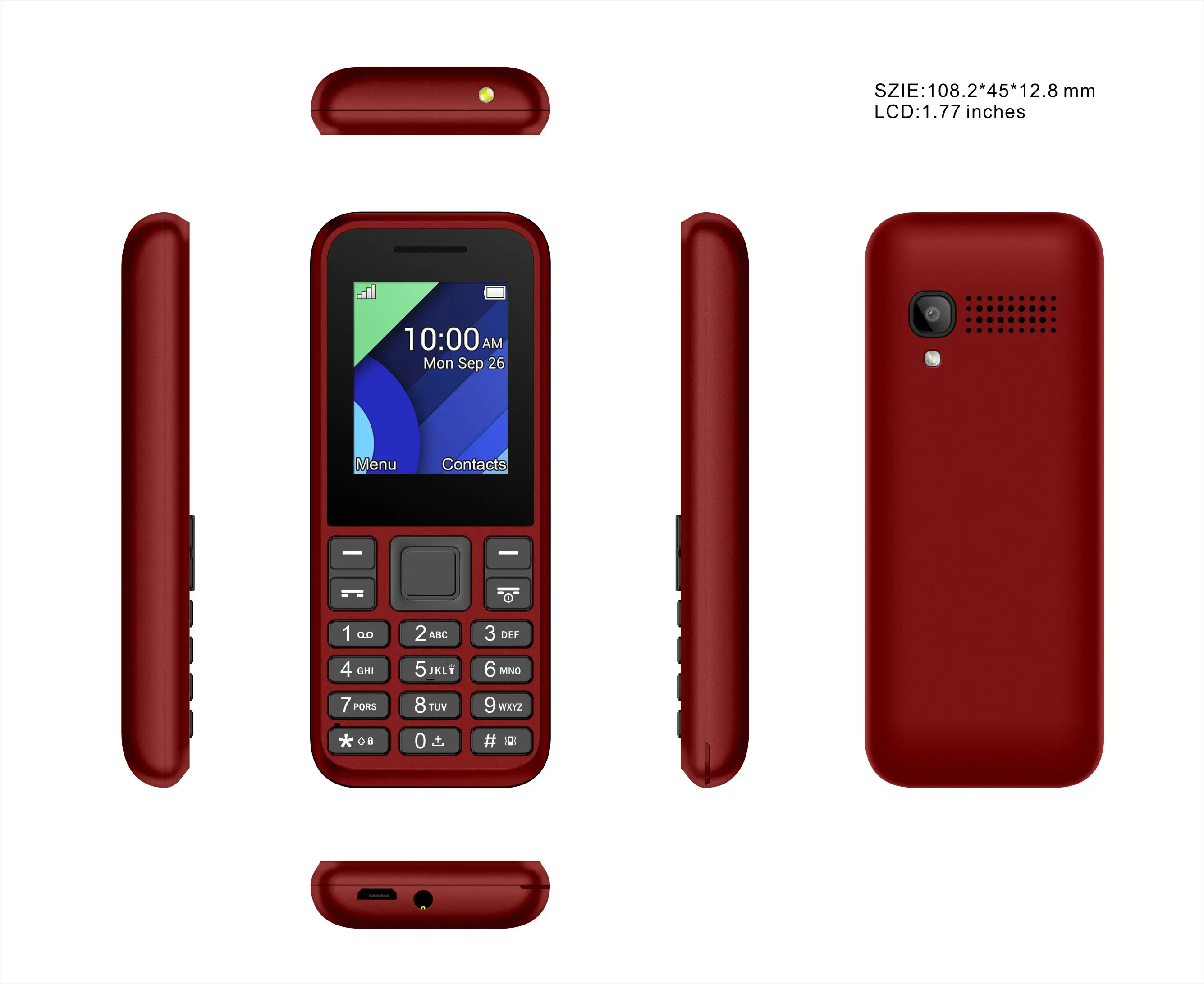 New Promotion 1.8 inch Low Price Small China Mobile Phones With Factory Price