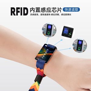สายรัดข้อมือ NFC แบบกำหนดเอง ความถี่สูง RFID สำหรับควบคุมการเข้าออกในงานอีเว้นท์และนิทรรศการ - Product Image 3
