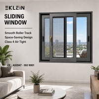 Ventanas de Edificio Antisísmicas de Aleación de Aluminio con Vidrio Laminado Resistente a Impactos y Anti-choque