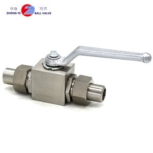 새로운 도착 Zhongye YJZQ-J6W 수동 고압 탄소강 볼 밸브 31.5MPa 용접 파이프 수 스레드 유압 시스템 OEM - Product Image 2