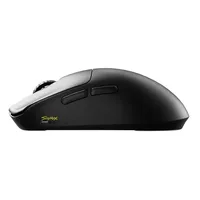 Souris de jeu sans fil SCYROX V6 double mode, taux de polling 8000 Hz, capteur HERO 2, légère, rechargeable, pour PC