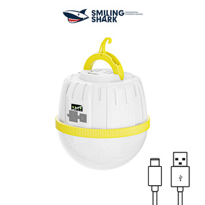 Smiling Shark Outdoor <b>LED</b> Emergency <b>Light</b> 3H White Camping <b>USB</b> Rechargeable - Product Image 1
