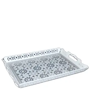 customize hotel using acrylic material made serving trays