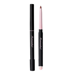 Mishu Delineador <span class=keywords><strong>de</strong></span> Labios <span class=keywords><strong>de</strong></span> Doble Punta, Resistente al Agua, Larga Duración, Acabado Mate, Definición y Modelado Natural, No se Desvanece, Tono Miel, Paquete 1121 - Product Image 5