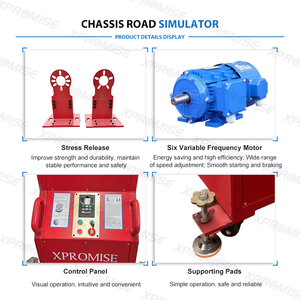 ראש קסדה להפוך אוטומטי שלדה סימולטור כביש סימולטור רכב השעיית מכונת רעש למכירה - Product Image 4