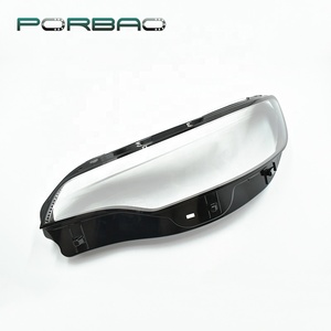 PORBAO per <span class=keywords><strong>CHEROKEE</strong></span> 2019-2024 anno due colori bordo <span class=keywords><strong>nero</strong></span> trasparente in plastica del proiettore paralume del faro - Product Image 3