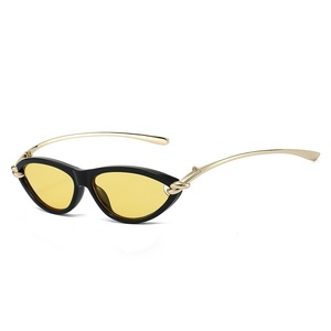 Gafas de Sol de Ojo de Gato de Alta Calidad para Mujer, Diseño Moderno, Protección UV400, Moda Transfronteriza, Nuevas Gafas de Sol de Ojo de Gato de Metal de Alta Calidad - Product Image 2