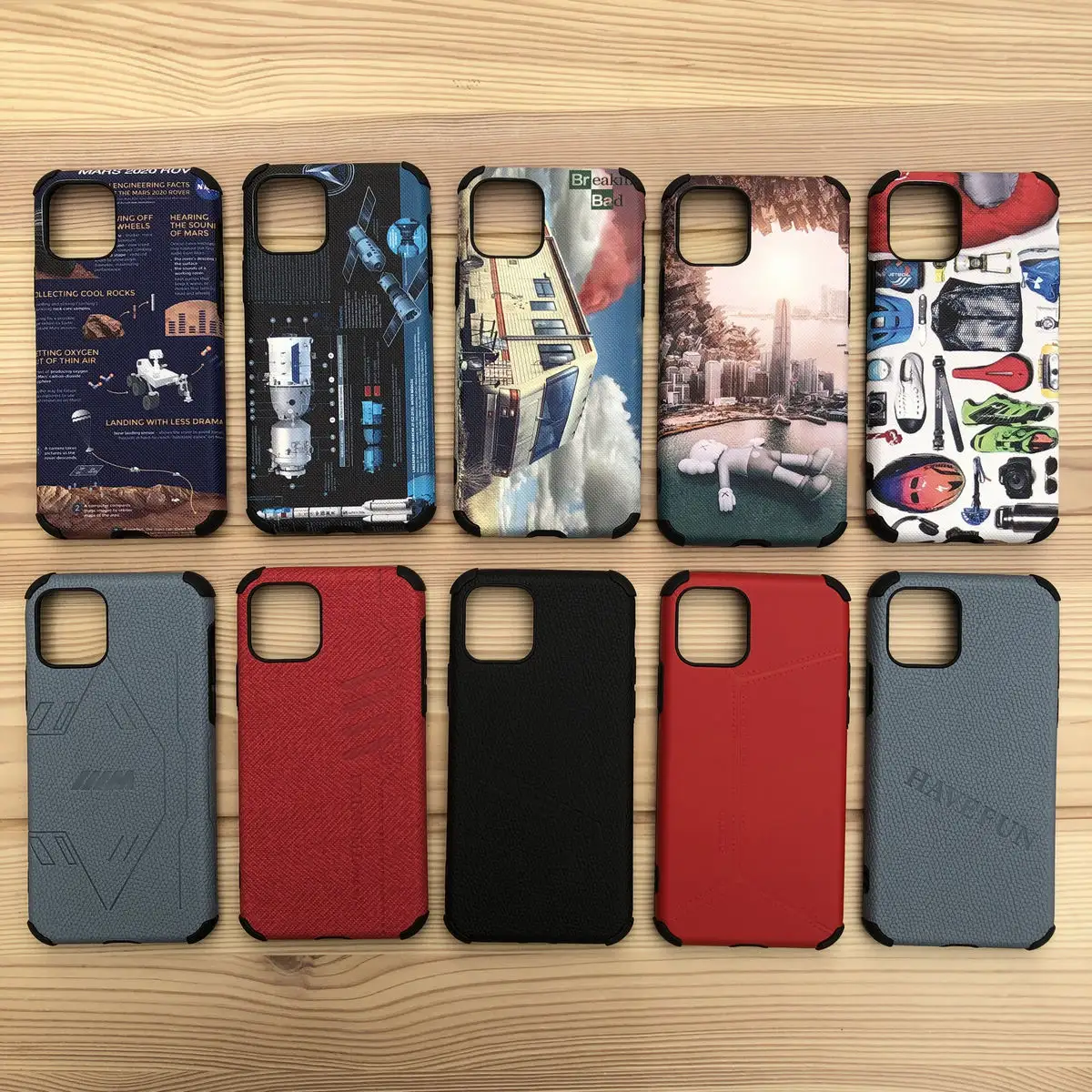 Cartoon Fall Für Motorola MOTO G8 Spielen Individuell Bedruckte Muster 4 Ecken TPU Zurück Abdeckung PU Leder Telefon Fall Für g8 Plus Tasche