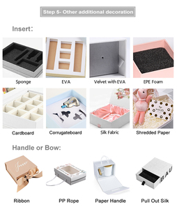 Scatola Porta <span class=keywords><strong>Ricordi</strong></span> per Neonati in Tessuto Personalizzato di Alta Qualità con Chiusura Magnetica per Elegante Presentazione Regalo e Conservazione Raffinata - Product Image 6