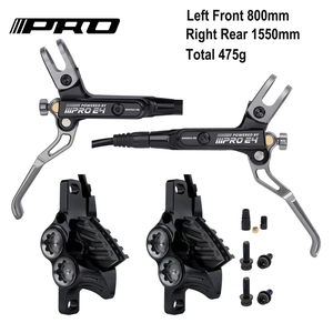 Freio Hidráulico para Bicicleta IIIPRO com 4 Pistões, Caliper de Freio MTB com Pressão de Óleo 800 1550mm, Freio Dianteiro e Traseiro - Product Image 4
