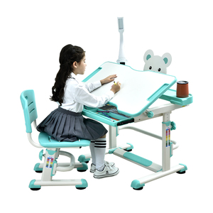 Table d'étude multifonctionnelle ergonomique moderne en bois réglable en hauteur pour enfants, idéale pour l'école, la chambre et le <span class=keywords><strong>bureau</strong></span> à domicile - Product Image 1
