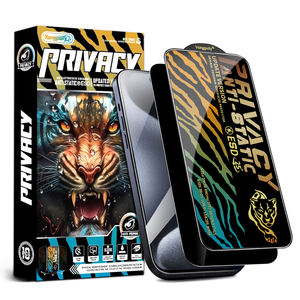 Protecteur d'écran de confidentialité <span class=keywords><strong>Tiger</strong></span> de haute qualité pour iphones 15 <span class=keywords><strong>pro</strong></span> <span class=keywords><strong>max</strong></span> confidentialité pour <span class=keywords><strong>iphone</strong></span> verre trempé anti-espion pour <span class=keywords><strong>iPhone</strong></span> 16 <span class=keywords><strong>Pro</strong></span> - Product Image 2