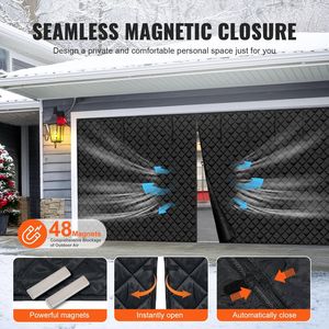DB Wholesale 16.3x7.15 ft Kit d'isolation de porte de garage Hiver Alliage d'aluminium et acier inoxydable Style roulant Surface finie - Product Image 4