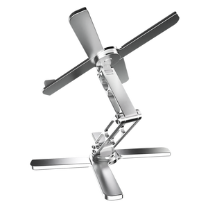 Soporte Ajustable para Portátil con Rotación de 360 Grados, Soporte Plegable de Aluminio para Portátiles y Tabletas de 10 a 17 Pulgadas - Product Image 3