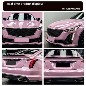 Película de Vinilo para Automóviles de Lujo con Protección UV y Cambio de Color, Autoadhesiva, de Aplicación en Seco, Sin Efecto Piel de Naranja, Venta <span class=keywords><strong>al</strong></span> Por Mayor - Product Image 3