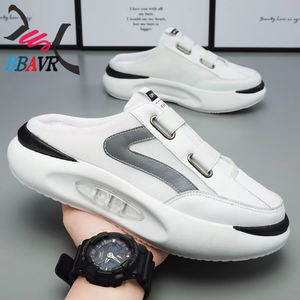 Sandalias Deportivas de Baloncesto para Hombre, Ligeras, Transpirables, con Parte Superior de Malla, Plataforma, Forro de Goma Antideslizante, para Uso en la Playa en Verano - Talla - Product Image 1