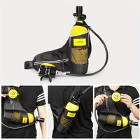 Nouveau DIDEEP 33.81oz cylindre de plongée sous-marine Portable reniflard bouteille de plongée corps principal