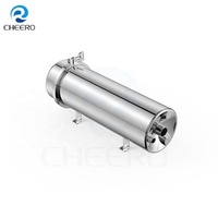 Purificateur d'eau domestique 3500 LPH en acier inoxydable 304 avec boîtier, ultrafiltration, membrane PVDF lavable pour toute la maison, filtre à eau UF