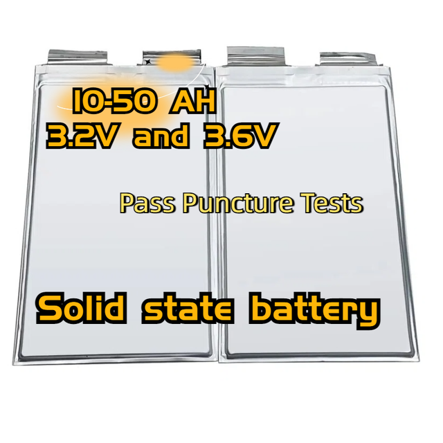High-Safe High-Density 3.6V 3.2 Semi Solid-State Battery Cell 10-120AH Pouch Lithium Ion Batteries Semi Solid State Batteries
