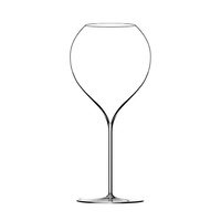 Verre à vin ultra-fin et translucide en cristal, coupe Infinity haut de gamme pour vin blanc pétillant, design minimaliste
