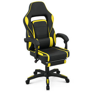 Ajunion <span class=keywords><strong>เก้าอี้</strong></span>เล่น<span class=keywords><strong>เกม</strong></span>หมุนได้แบบหมุนได้สะดวกสบายทันสมัย<span class=keywords><strong>เก้าอี้</strong></span>เล่น<span class=keywords><strong>เกม</strong></span>พนักพิงสูงเก้าอี้เล่นเกมปรับได้ตามหลักสรีรศาสตร์ - Product Image 1