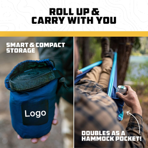 <span class=keywords><strong>Hamaca</strong></span> Familiar Personalizada al por Mayor, <span class=keywords><strong>Hamaca</strong></span> Portátil Ligera para Acampar con Correas para Árboles, Accesorio para Acampar al Aire Libre - Product Image 4