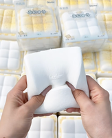 Hachimi Tofu Fermenté en Mousse PU, Jouet Squishy en Forme de Nourriture à Remontée Lente, Doux à Presser, Anti-stress, Artéfact de Collection, Vente en Gros