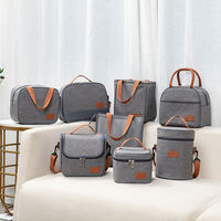 Sac à dos isotherme personnalisé pour déjeuner et plage en aluminium avec logo sacs de pique-nique à fermeture éclair