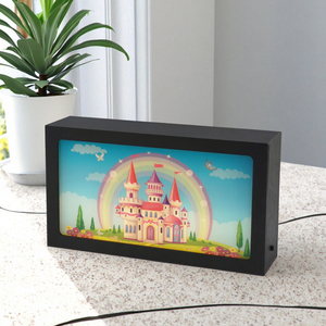 ไฟ LED แบบตั้งโต๊ะหรือสายชาร์จและแบบติดผนังพร้อมสไลด์แบบเปลี่ยนได้รวมถึงสาย USB Type-C สำหรับเด็กผู้หญิง - Product Image 3