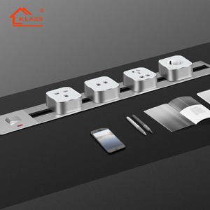 SUNNY Smart Zigbee Home Plug Power Rail System with Sliding <strong>Socket</strong> 7500-8000W 250V for UK/US/EU Fireplace &amp; Kitchen Use - Product Image 1