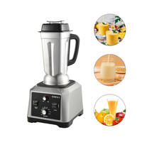 ITOP Blender Komersial Listrik 2.5L Cangkir Stainless Steel Heavy Duty untuk Smoothie, Minuman Beku, dan Jus