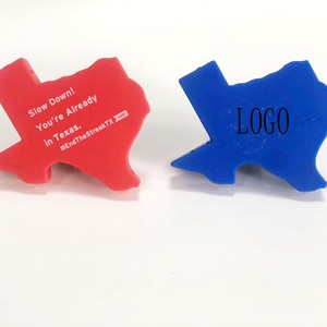 Car Air Freshener Texas Shape Jasmine Scent Solid Type For Air Vents - Product Image 4