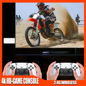 M15 64GB 20000 + juegos PS1 emulador 2,4G <span class=keywords><strong>Gamepad</strong></span> inalámbrico controlador <span class=keywords><strong>TV</strong></span> Stick HD 4K reproductor M15 consola de videojuegos palo de juego - Product Image 5