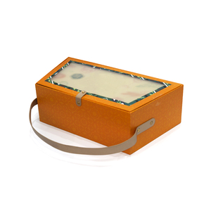 Wholesale Custom Feather Embossed UV Coating Rigid Boxes Recyclable Paper Matt Laminated Packaging Cake <strong>Biscuit</strong> Mooncake <strong>Gifts</strong> - Product Image 2